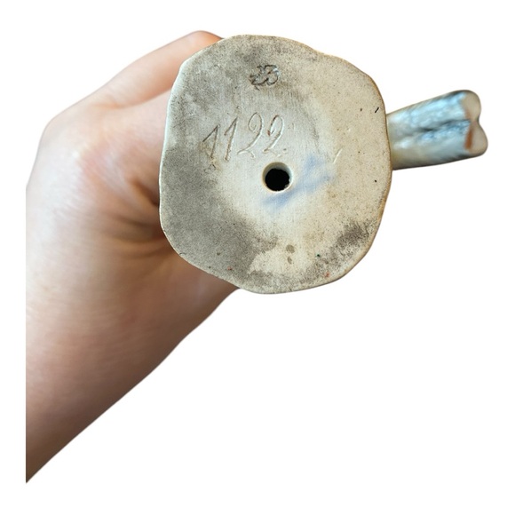 Antique 1700s - 1800s Meissen Eurasian Blue Tit Bird. Rare - Picture 12 of 13